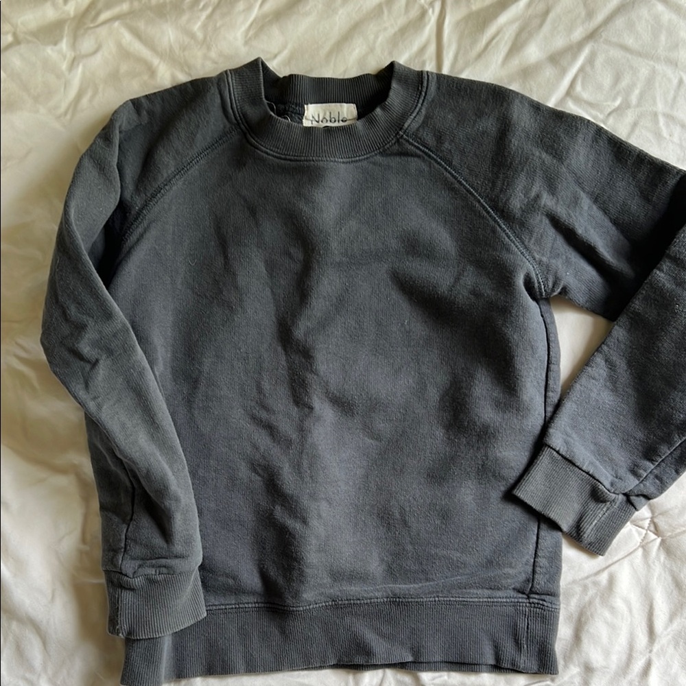 Kids Charcoal Crewneck Sweatshirt